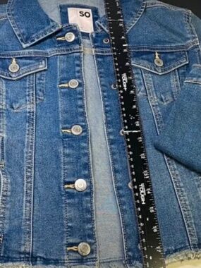 Jean jacket Preowned youth size please read description